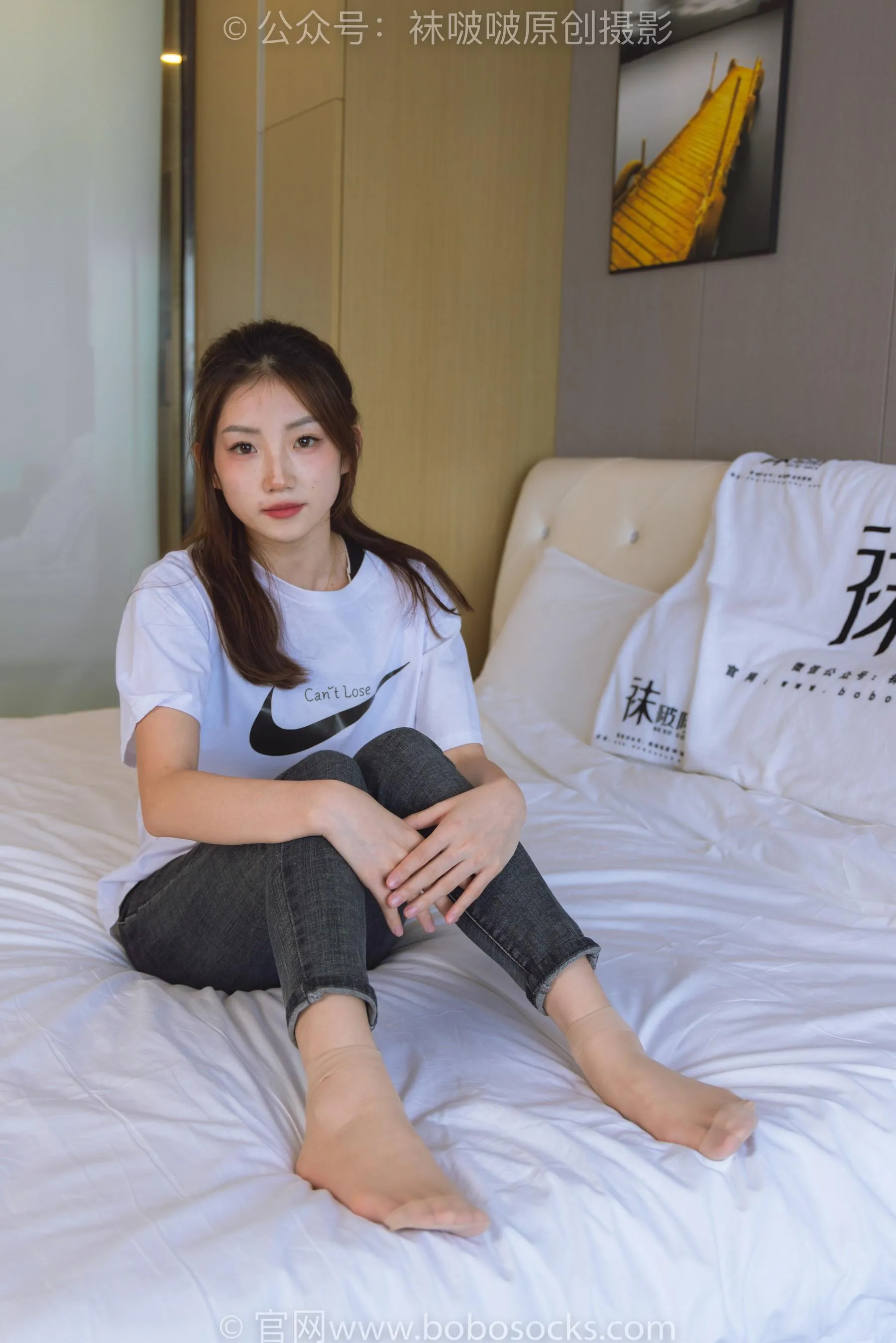 [BoBoSocks袜啵啵]NO.220 小沫-两双板鞋、短肉丝、裸足 [87P]插图1